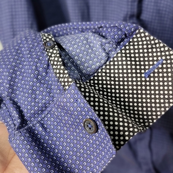 ❤️TED BAKER London Mens Long Sleeve Polo Size 6 - Picture 9 of 12